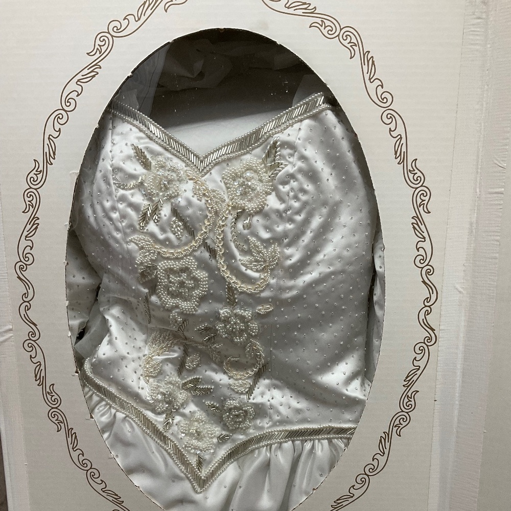 Eva Haynal Forsyth 1994 wedding dress